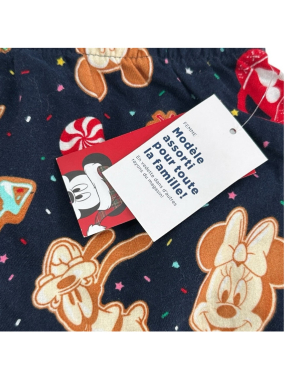 Old Navy Disney flannel boxer shorts pajama goofy mickey Minnie Donald Duck lg - Picture 4 of 9